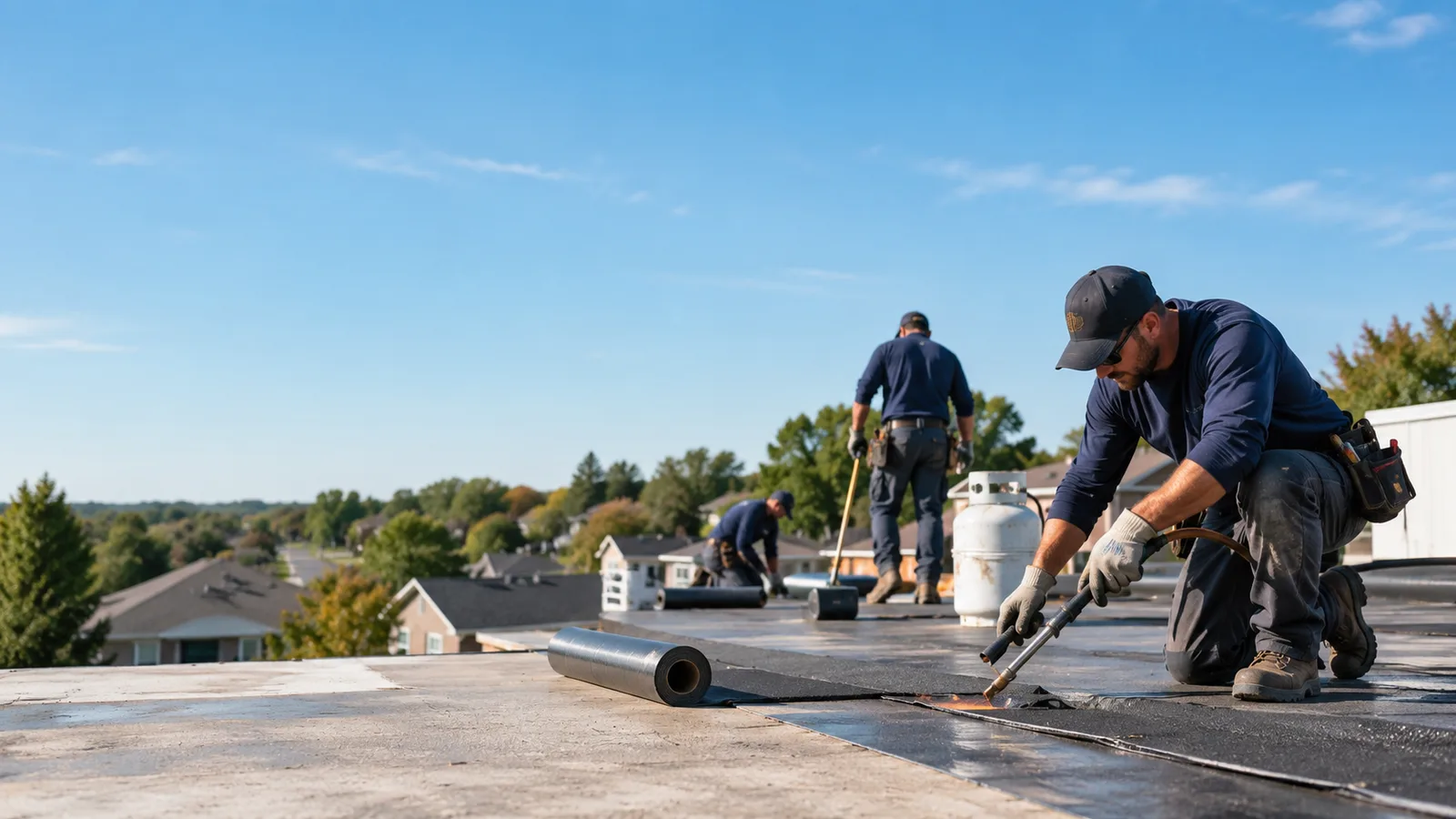 Flat Roof Leak Repair providers in Evans, WV